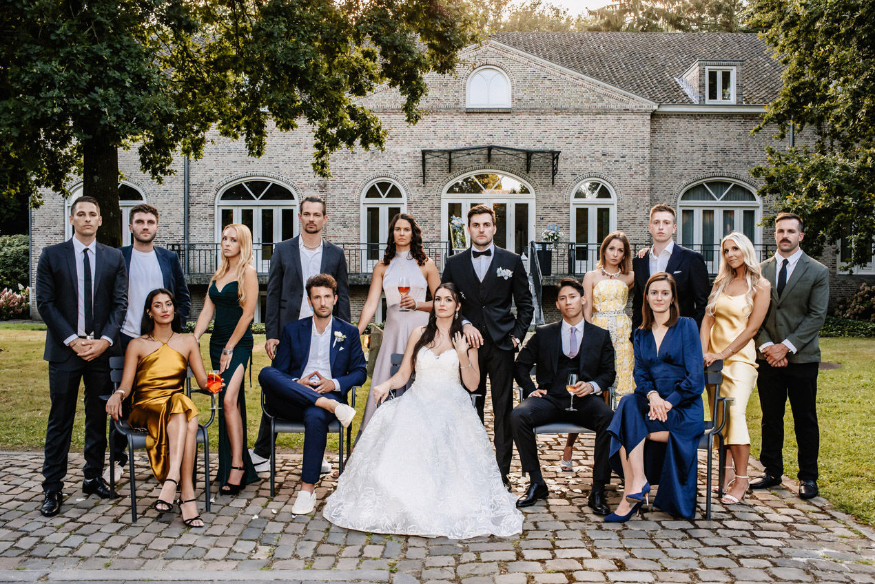 Wedding of Jennifer and Willem at Château De Raay in Baarlo, Netherlands — photograph 6