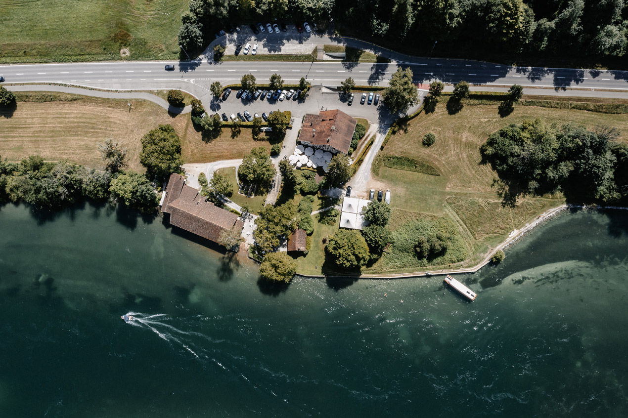 Wedding of Elisa and Dominik by the Rhine in Diessenhofen, Switzerland — photograph 1