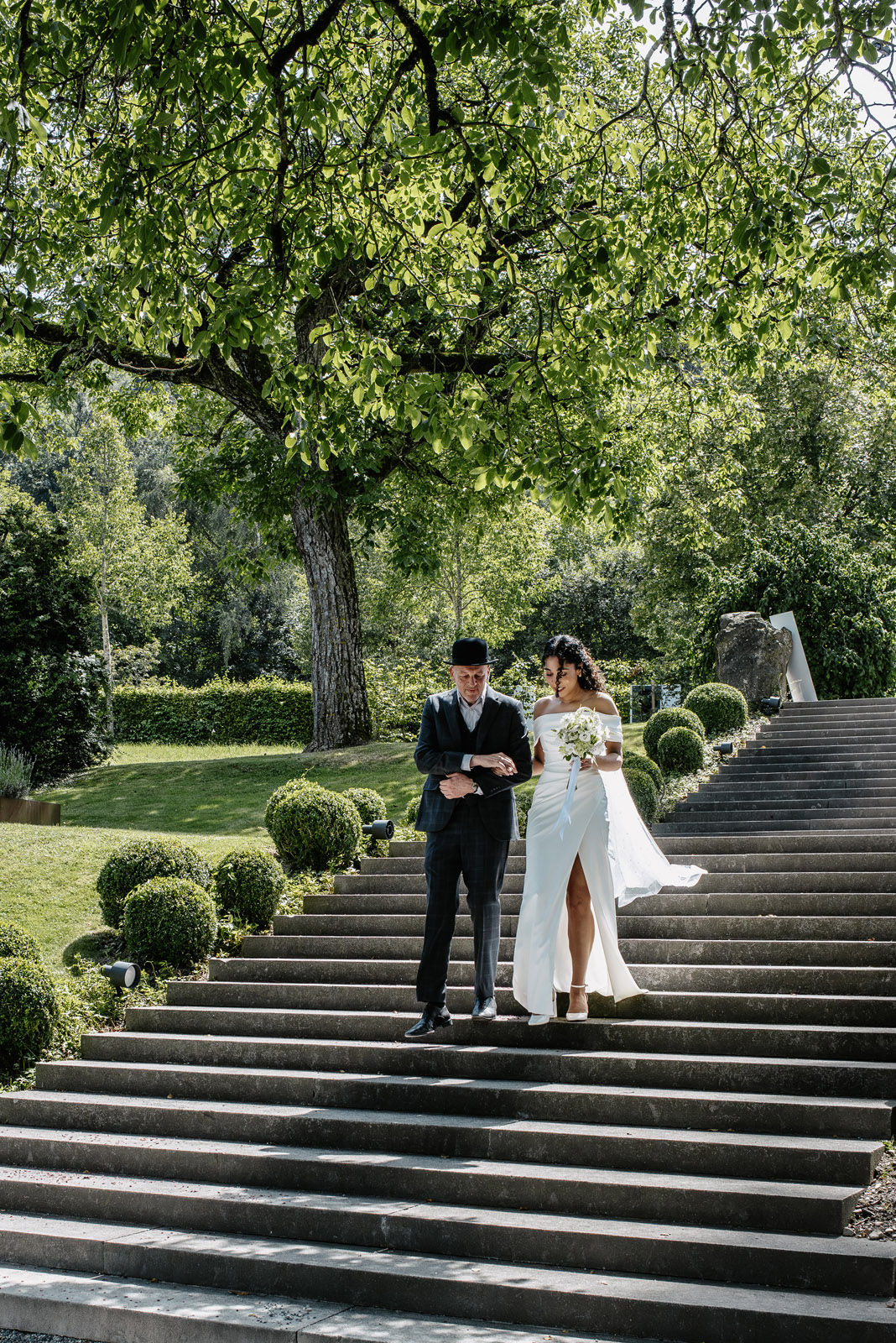 Wedding of Elisa and Dominik by the Rhine in Diessenhofen, Switzerland — photograph 16