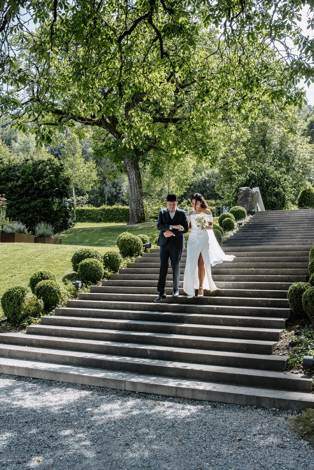 Wedding of Elisa and Dominik by the Rhine in Diessenhofen, Switzerland — photograph 18