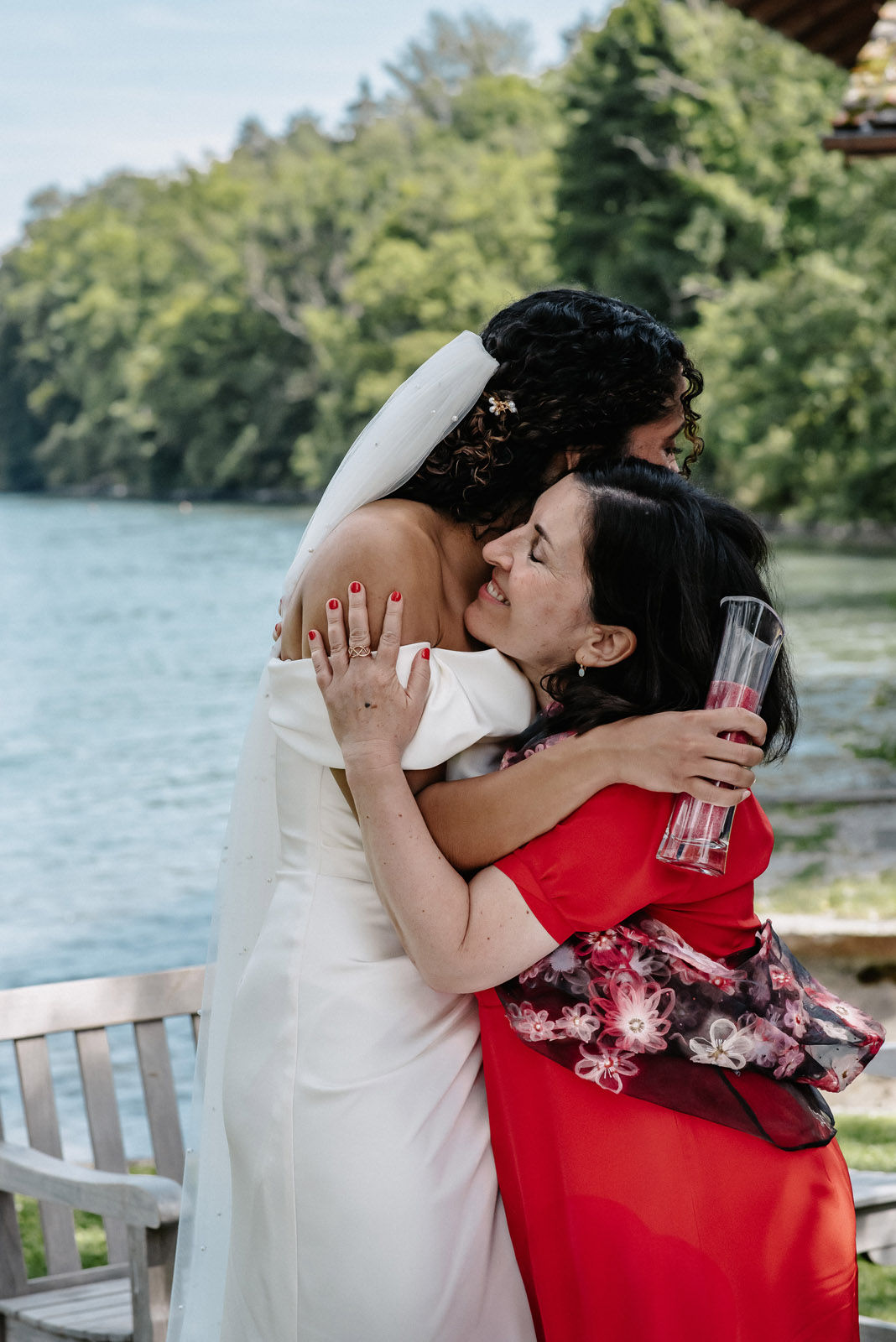Wedding of Elisa and Dominik by the Rhine in Diessenhofen, Switzerland — photograph 42