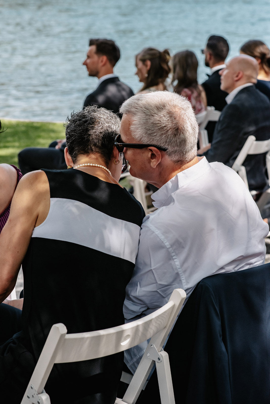 Wedding of Elisa and Dominik by the Rhine in Diessenhofen, Switzerland — photograph 43