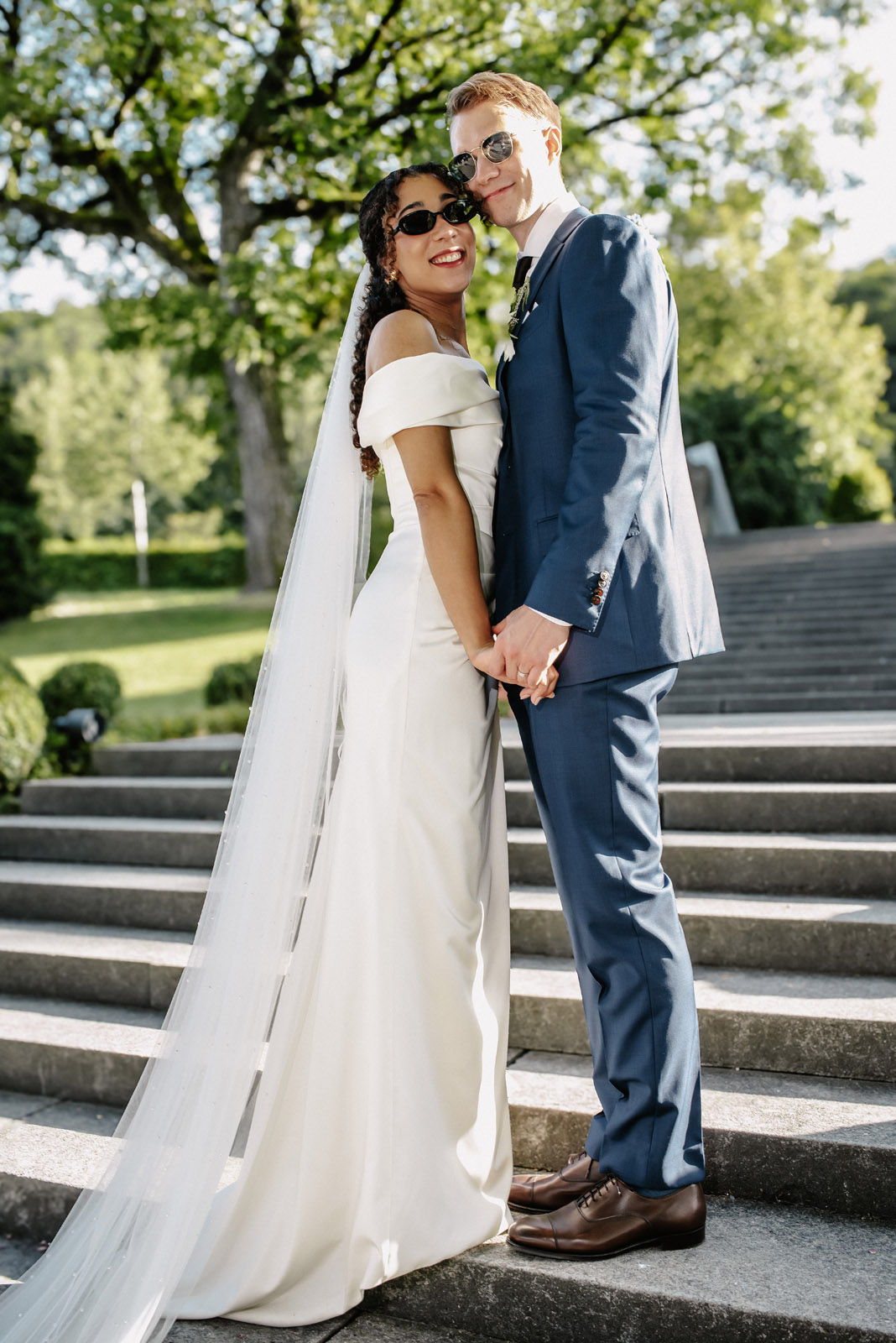 Wedding of Elisa and Dominik by the Rhine in Diessenhofen, Switzerland — photograph 56