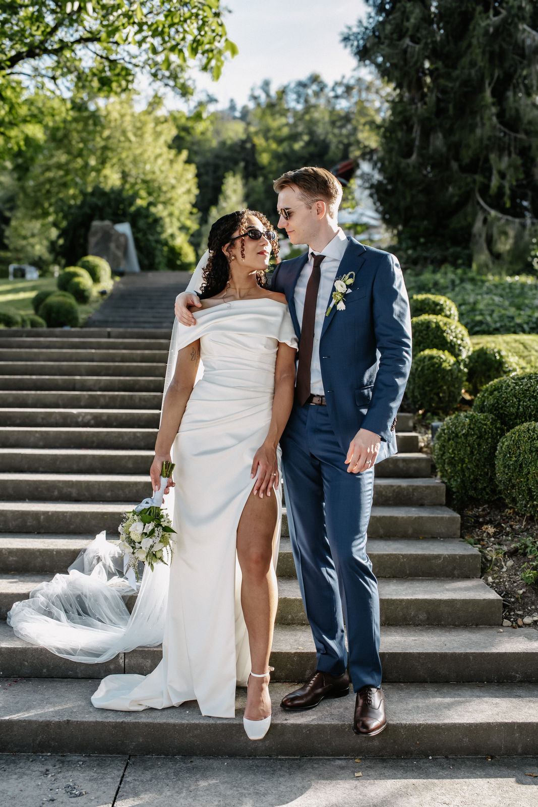 Wedding of Elisa and Dominik by the Rhine in Diessenhofen, Switzerland — photograph 62