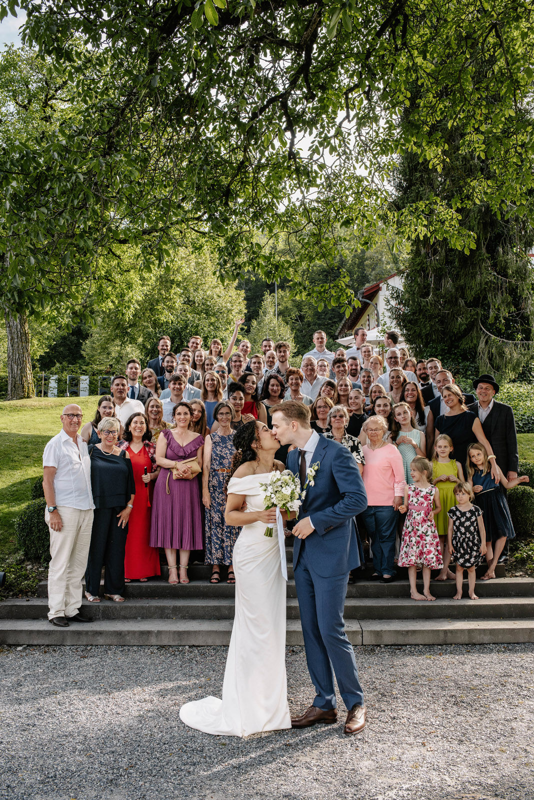 Wedding of Elisa and Dominik by the Rhine in Diessenhofen, Switzerland — photograph 65