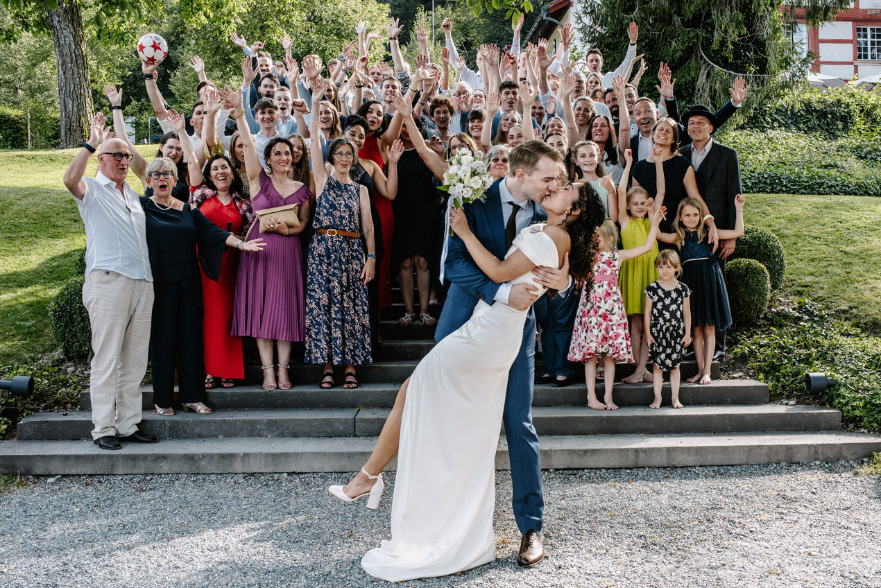 Wedding of Elisa and Dominik by the Rhine in Diessenhofen, Switzerland — photograph 66