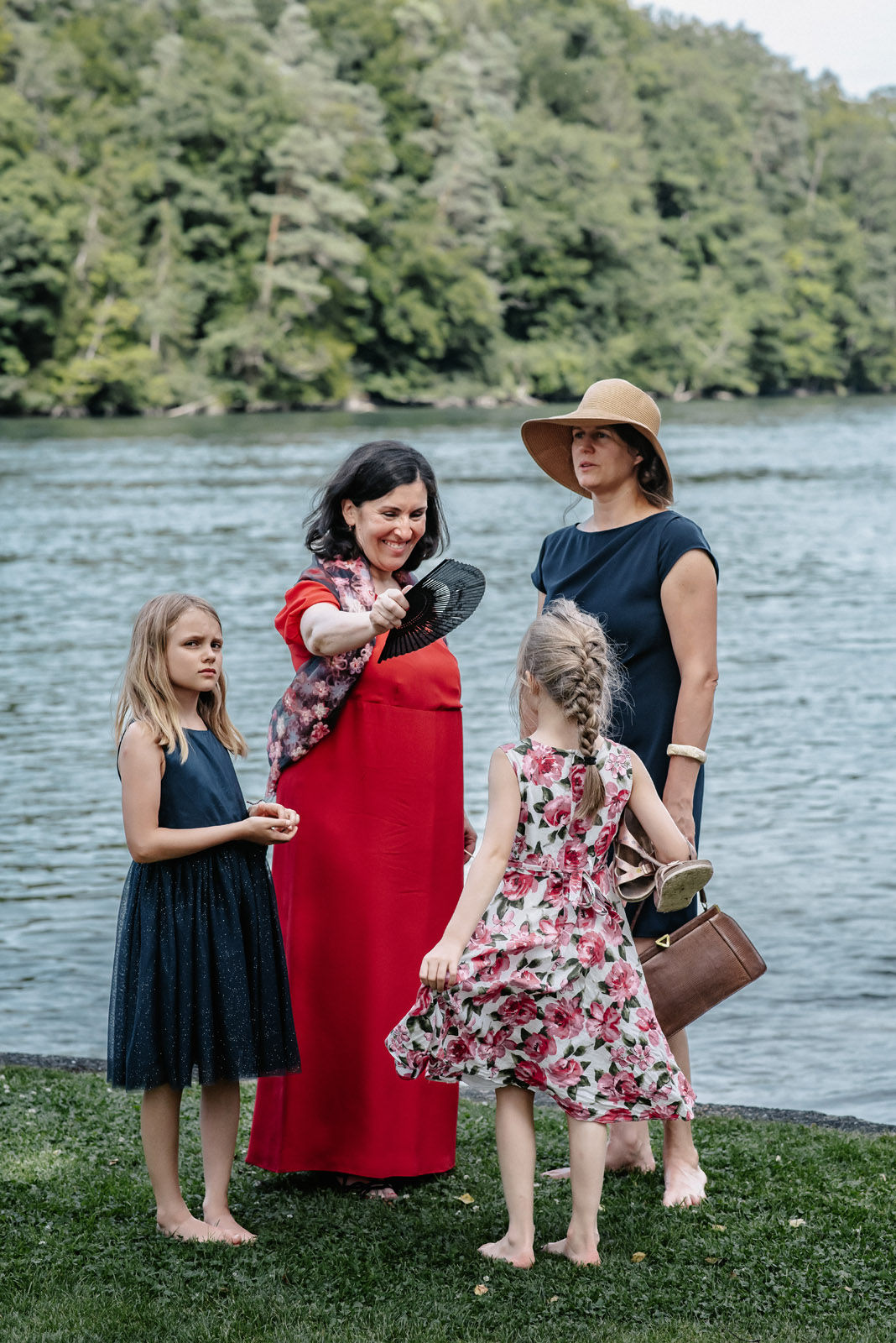 Wedding of Elisa and Dominik by the Rhine in Diessenhofen, Switzerland — photograph 71