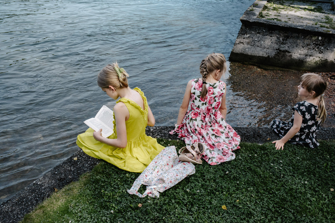 Wedding of Elisa and Dominik by the Rhine in Diessenhofen, Switzerland — photograph 72
