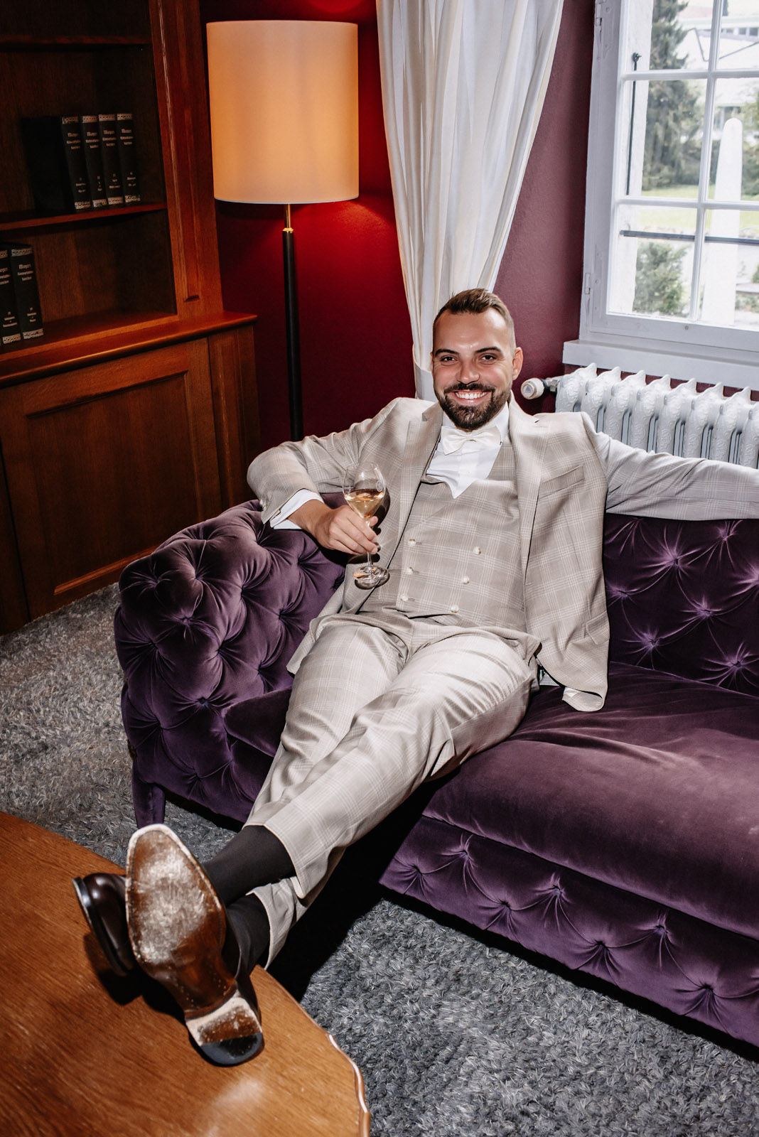 Wedding of Leonie and Robin at Schloss Hünigen, Switzerland — photograph 11