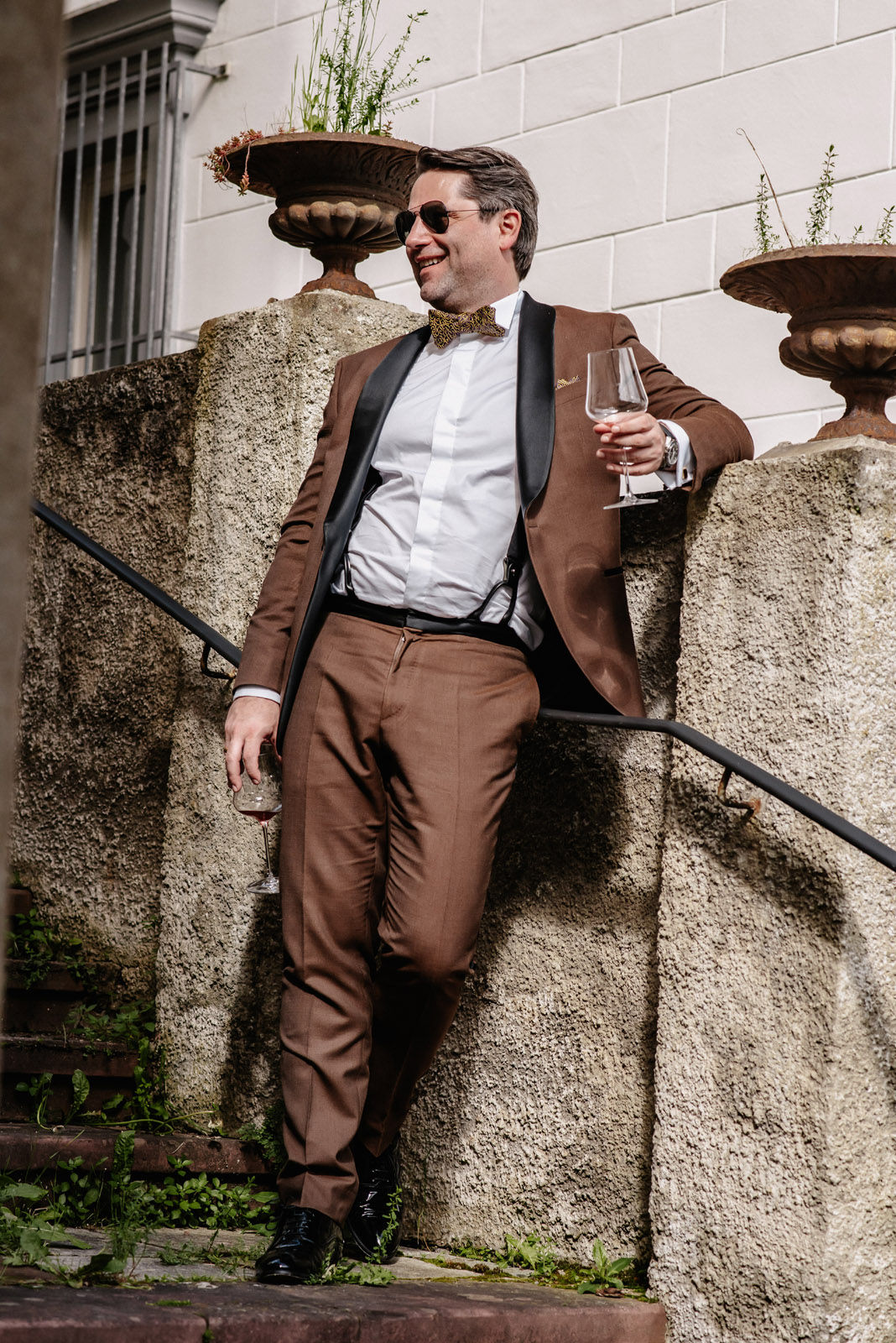 Vineyard wedding at the Mosel in warm evening light — photograph 30